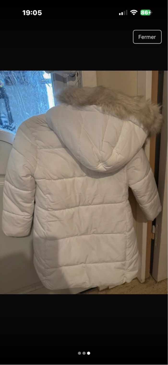 Doudoune blanche okaidi - photo numéro 2