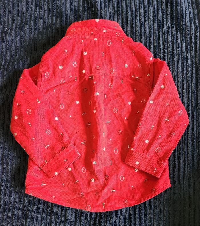Chemise hiver noel obaibi 23 mois - photo numéro 3
