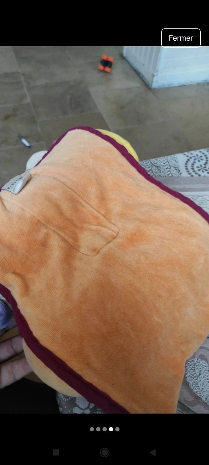 Peluche cale bébé j40 - photo numéro 3