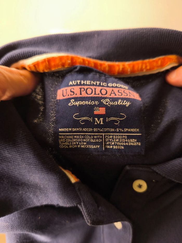 Polo US Polo Assn. Femme Taille M Bleu - photo numéro 6