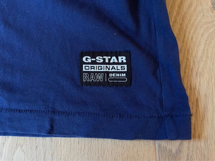 T-shirt MC bleu - G-Star Raw - M - photo numéro 5