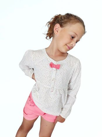 8 ans fille ensemble blouse et short