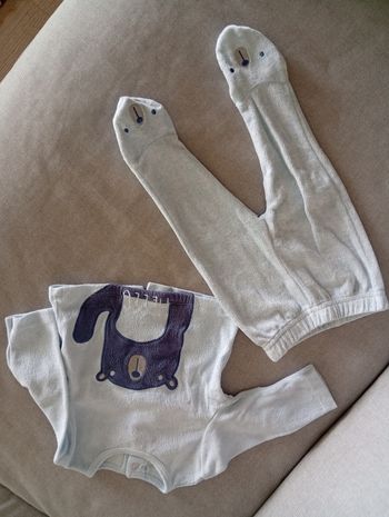 Pyjama hiver deux pièces 