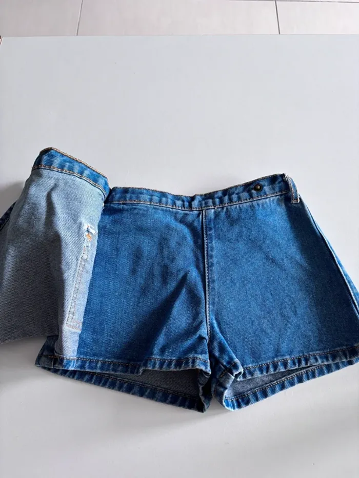 Jupe short en jeans Verbaudet 4 ans - photo numéro 2