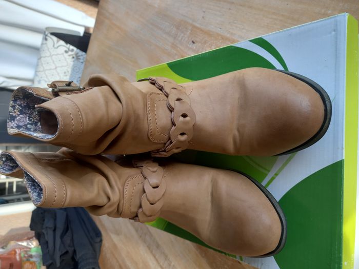 Bottines Camel