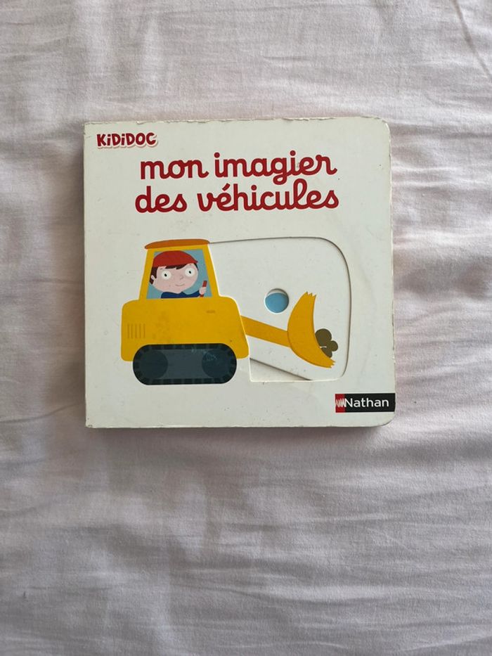 Livre Mon imagier des véhicules
