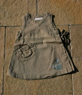 Robe portefeuille kiabi baby 6 mois