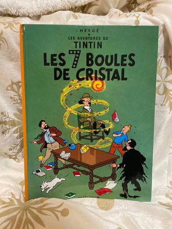 BD Tintin « Les 7 boules de cristal »