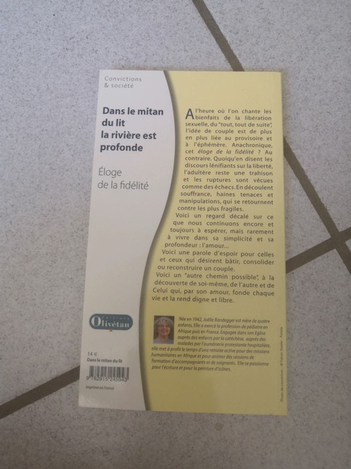 Dans le mitan du lit la rivière est profonde * Joëlle Randegger - photo numéro 2