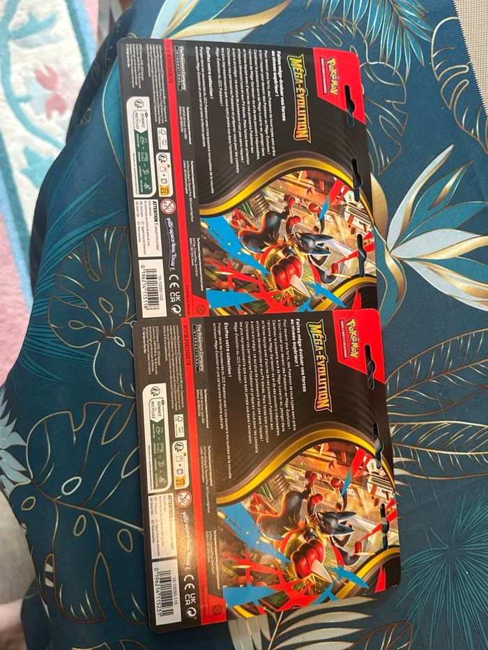 Lot Tripack Pokémon ME01 – Psykokwak + Akwakwak - photo numéro 2