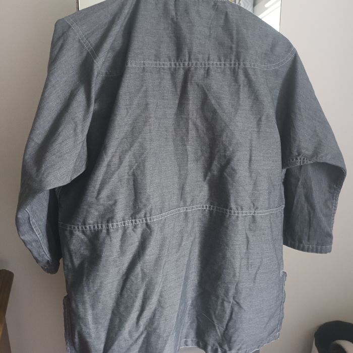 Look tendance surchemise grise casual T42/44..coton et polyester - photo numéro 8