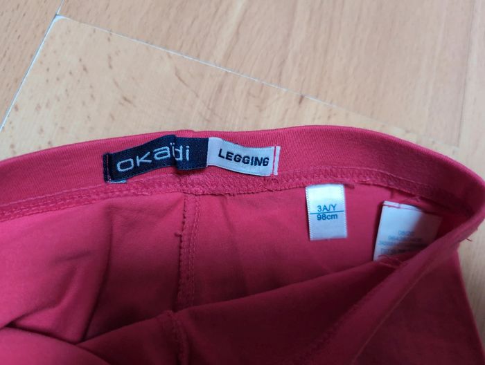 Legging rose fille 3 ans Okaidi - photo numéro 4