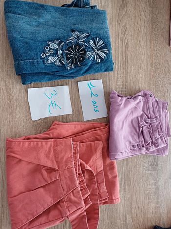 Lot pantalon 12 ans