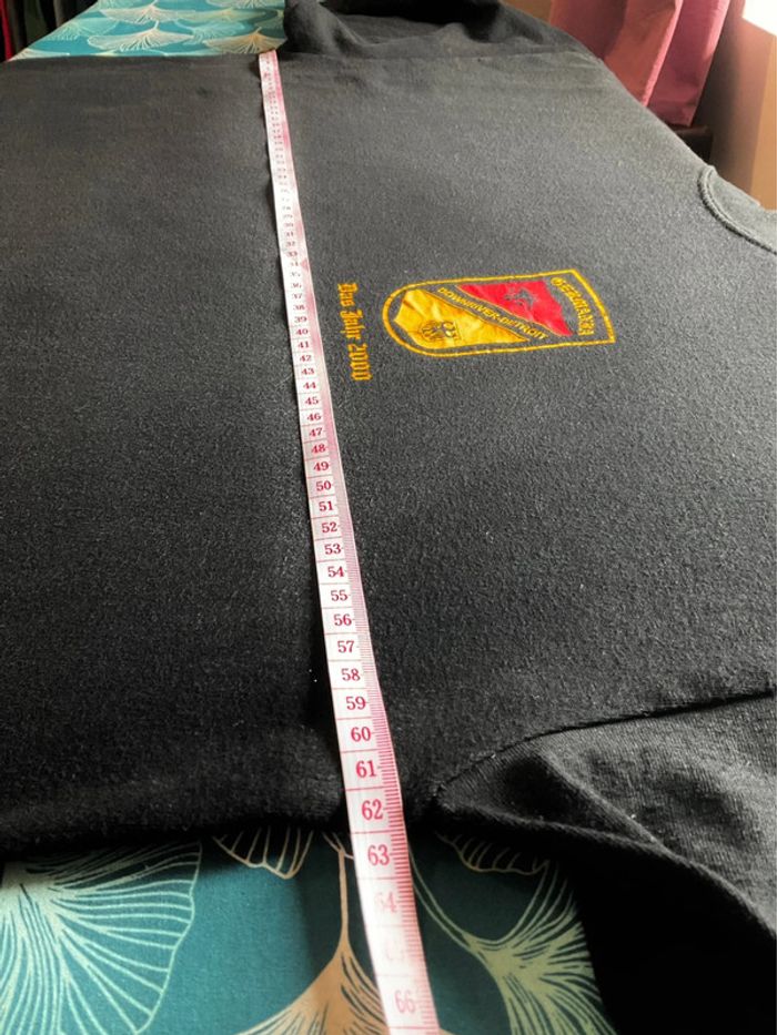 T-shirt noir pour homme Germania Das Jahr 2000 taille XL 353 - photo numéro 4