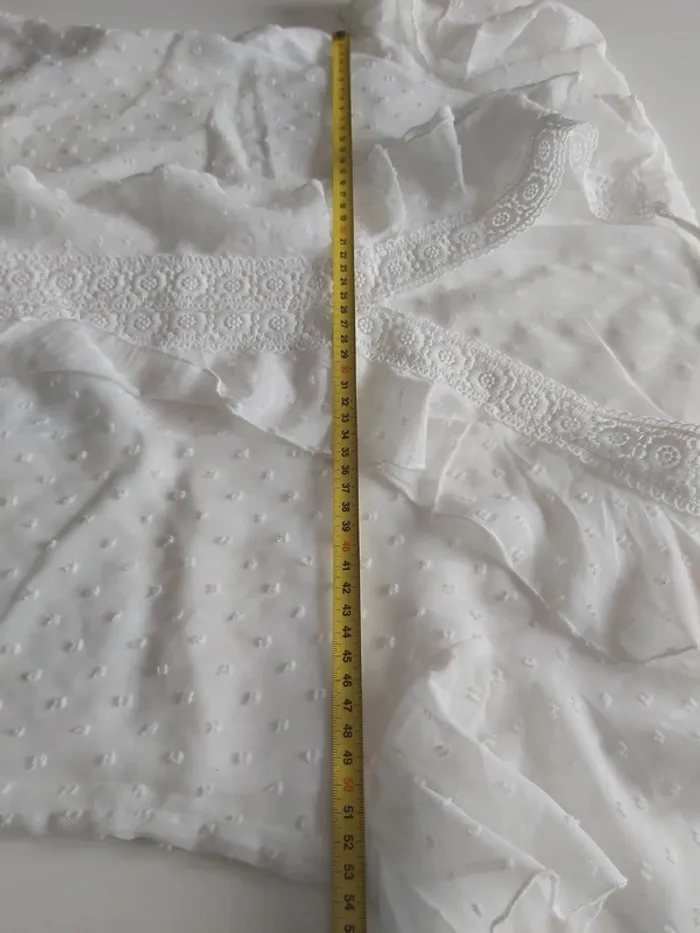 Blouse blanche voile - photo numéro 8
