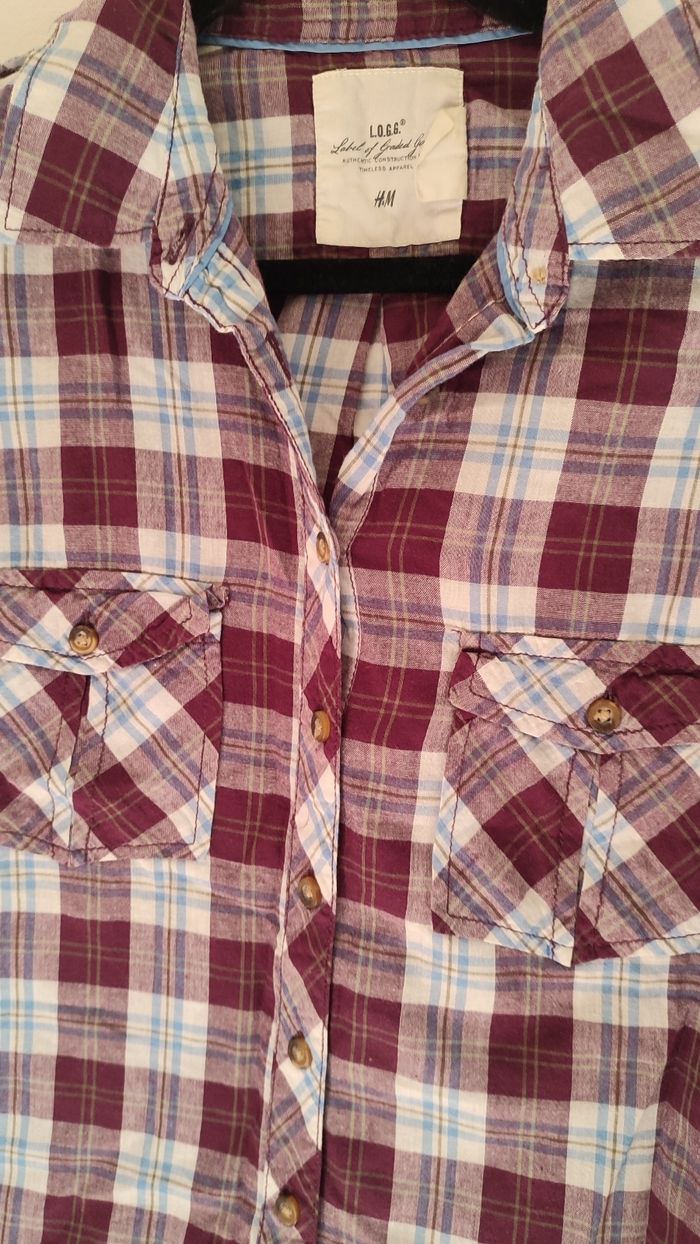 Top chemise y2k t34 - photo numéro 4