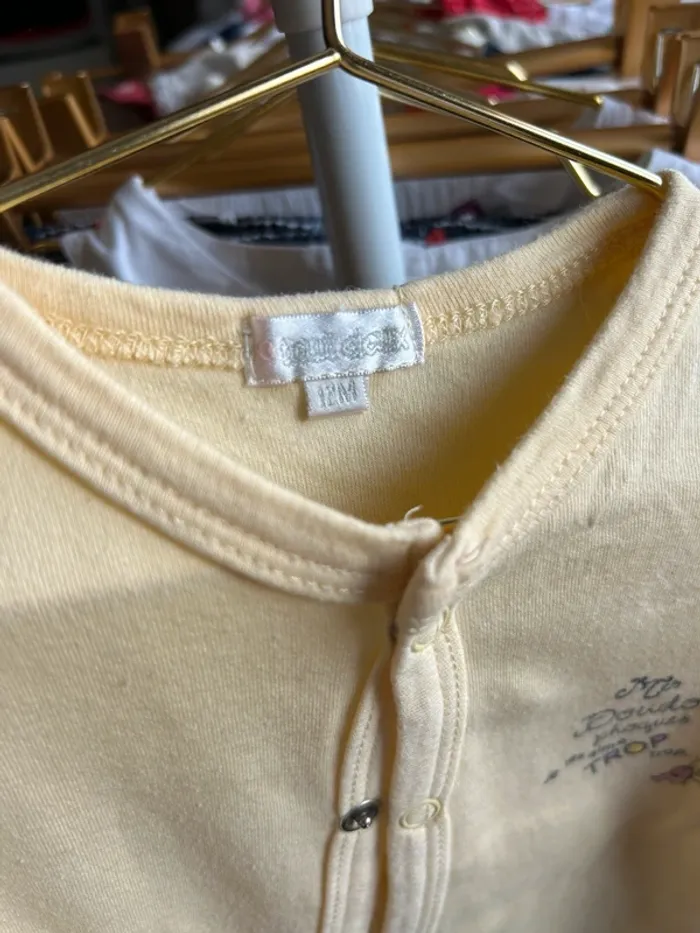 Pyjama Tout doux taille 12 mois en très bien état - photo numéro 3