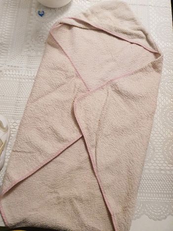 Sortie de bain bébé