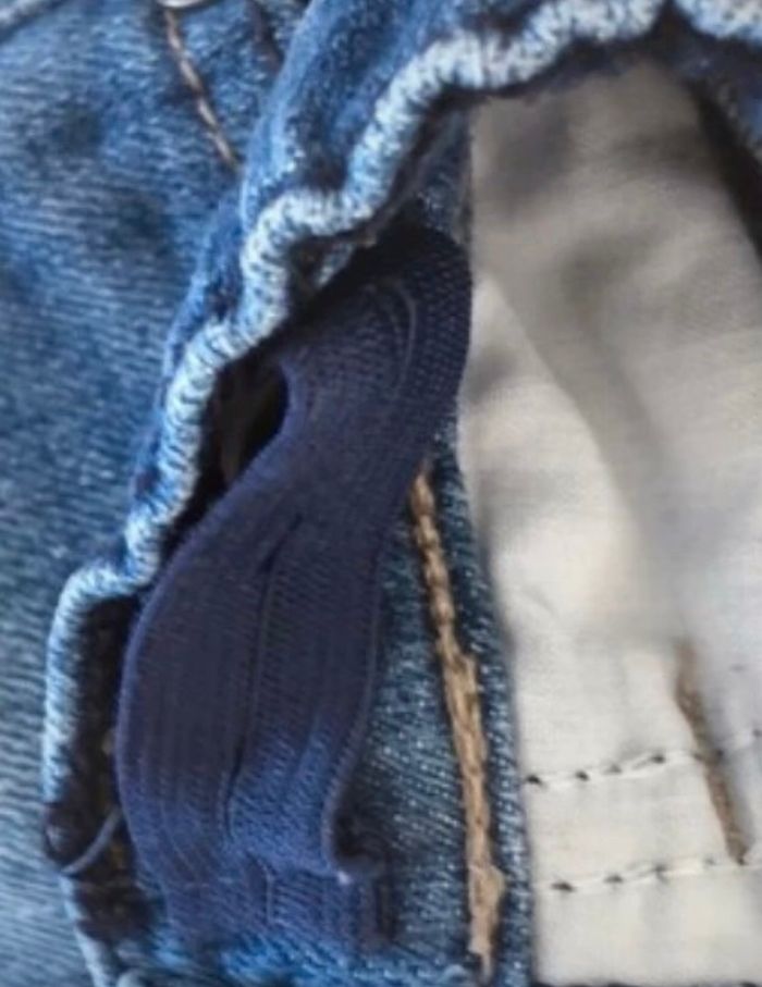 Short en jean bleu - photo numéro 6