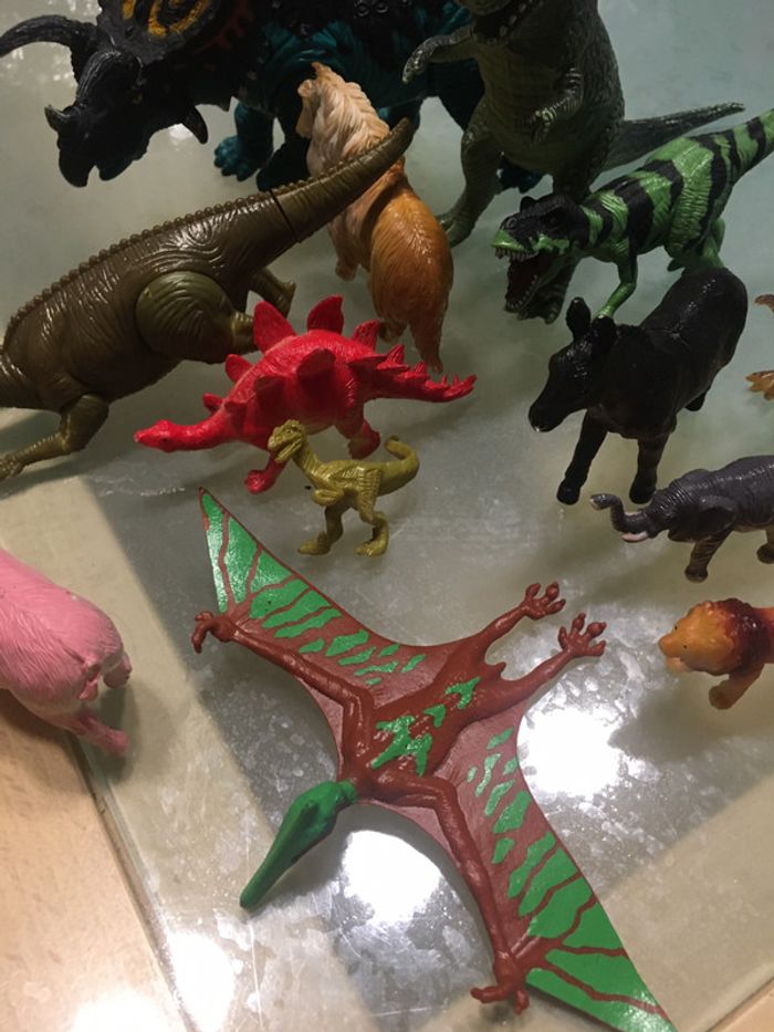 Lot dinosaures et animaux - photo numéro 5