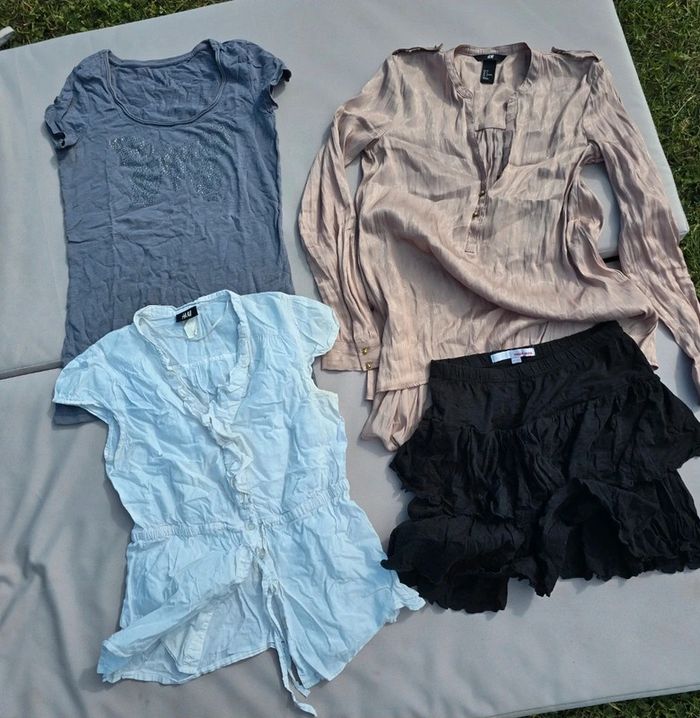Lot vêtements femme taille xs 34 esprit h&m