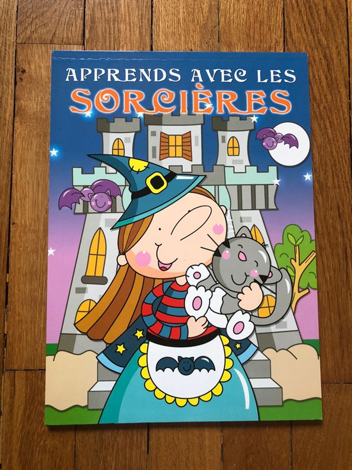 Cahier apprends avec les sorcières