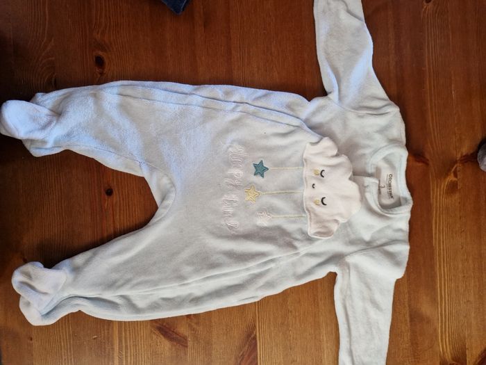 Lot de 2 pyjamas velours - photo numéro 2