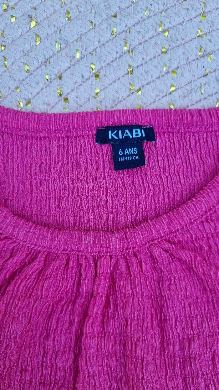 T shirt blouse 6 ans kiabi - photo numéro 4