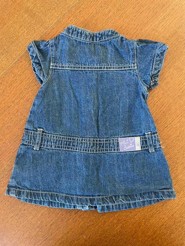 Robe en jeans bébé fille 3 mois - photo numéro 2