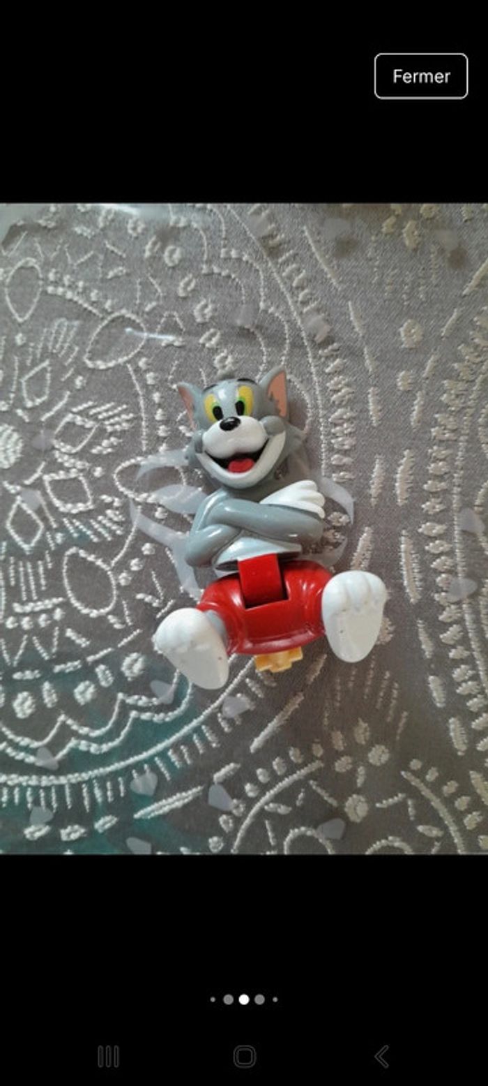 Figurine vintage Tom et jerry - photo numéro 4
