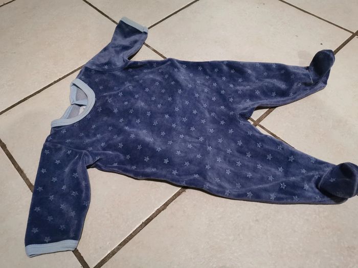 Pyjama velours Petit Bateau