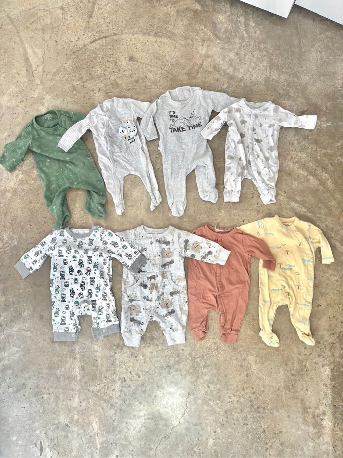 Lot pyjamas 3 mois - photo numéro 3