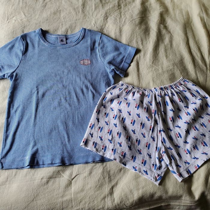 pyjashort petit bateau 6ans (8e)