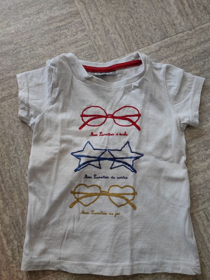Lot de 2 t-shirts fille 3 ans - photo numéro 4
