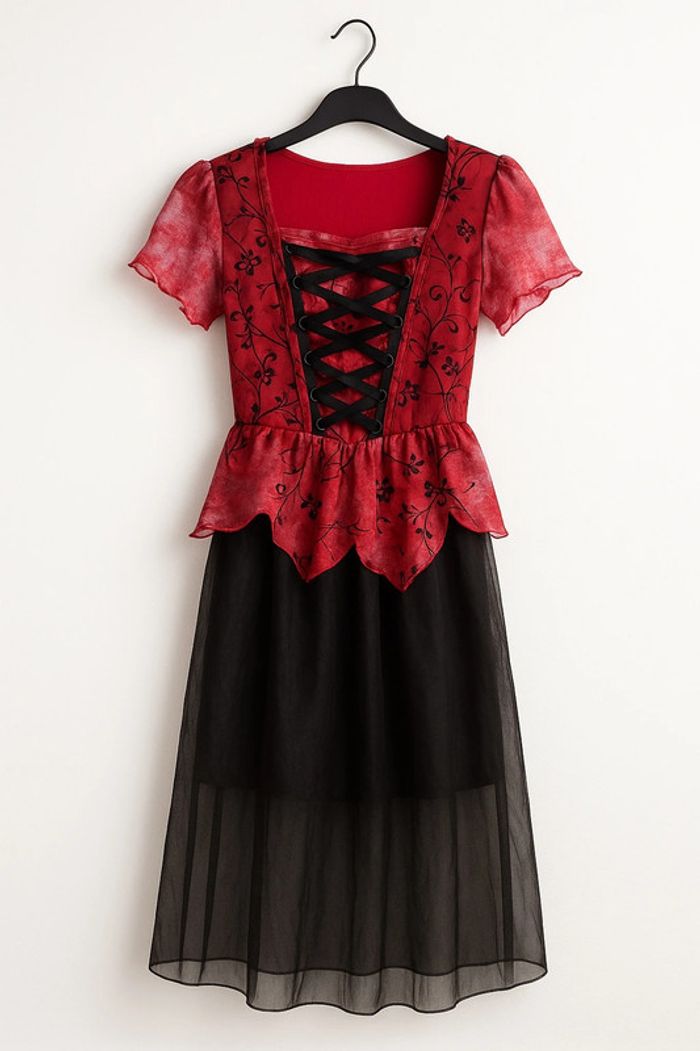 Déguisement fille  robe Halloween 9-11 ans