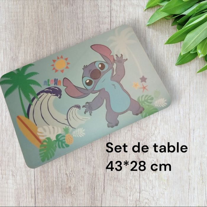 Set de table stitch disney