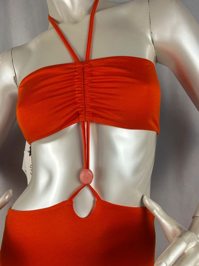 Robe d’été Ba&sh orange T1 / S neuve - photo numéro 3