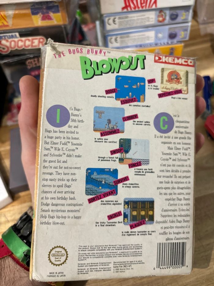 Blowout (Bugs Bunny) - Nintendo Nes / Famicom - photo numéro 2