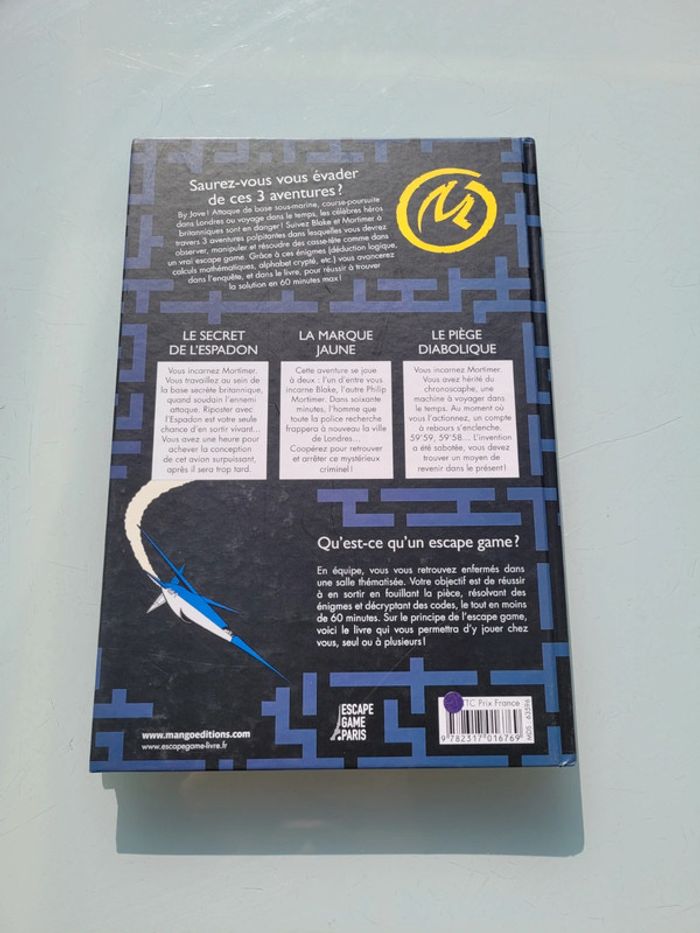 Escape Game Blake et Mortimer, mango éditions (53) - photo numéro 12