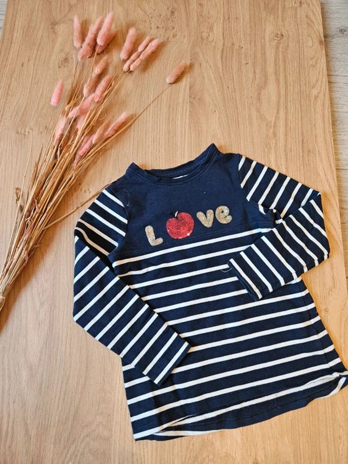 Pull style marinière orchestra 4 ans