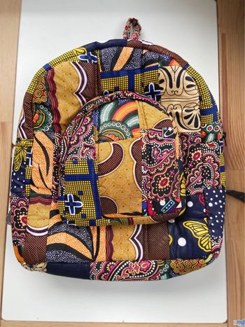 Sac à dos patchwork
