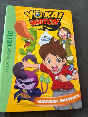 Livre bibliothèque verte yo kai Watch tome 4