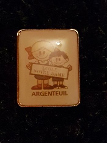 Pin's école Notre Dame Argenteuil