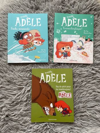 Lot de 3 livres Mortelle Adèle (7, 15 et 17)