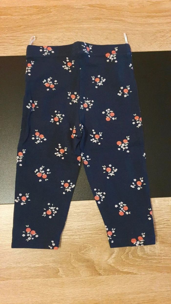 Ensemble tee-shirt et legging 3/4 98 cm - photo numéro 3