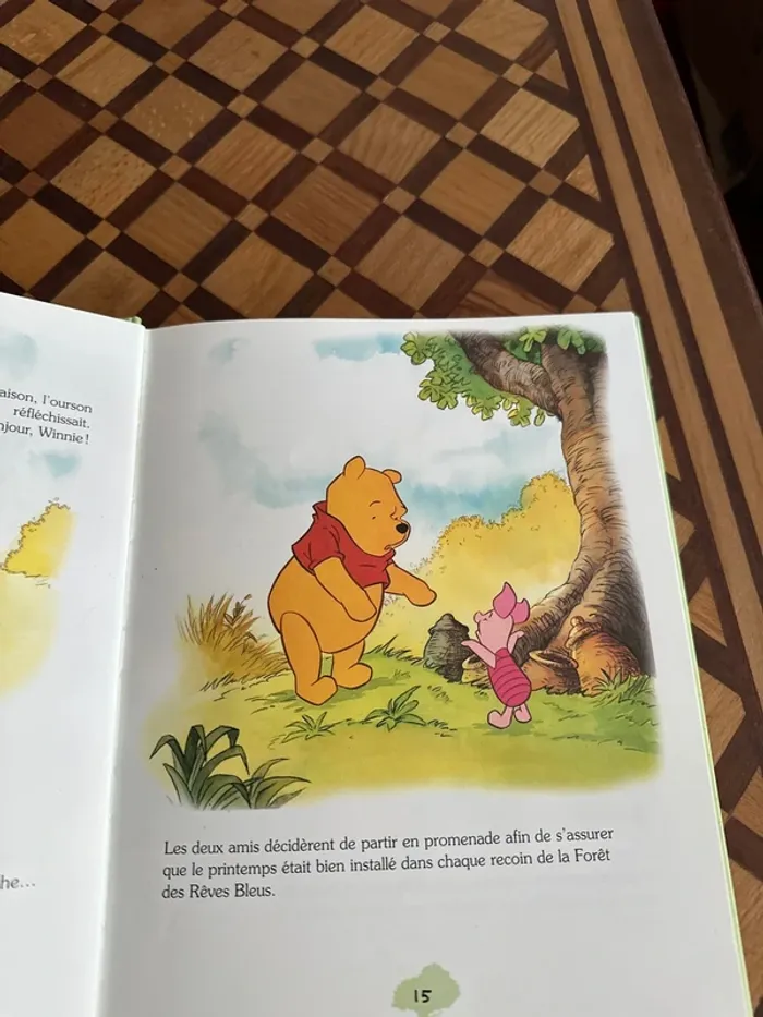 Livre Les saisons avec Winnie L’Ourson - photo numéro 3
