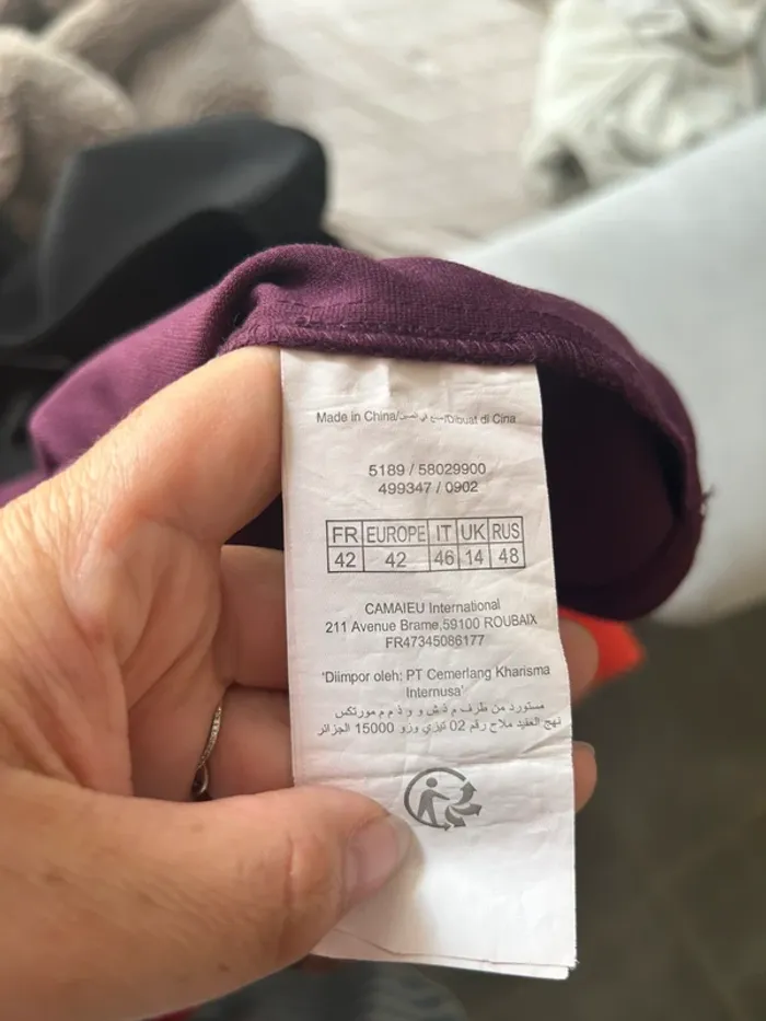 Robe bicolore chic taille 42 - photo numéro 5