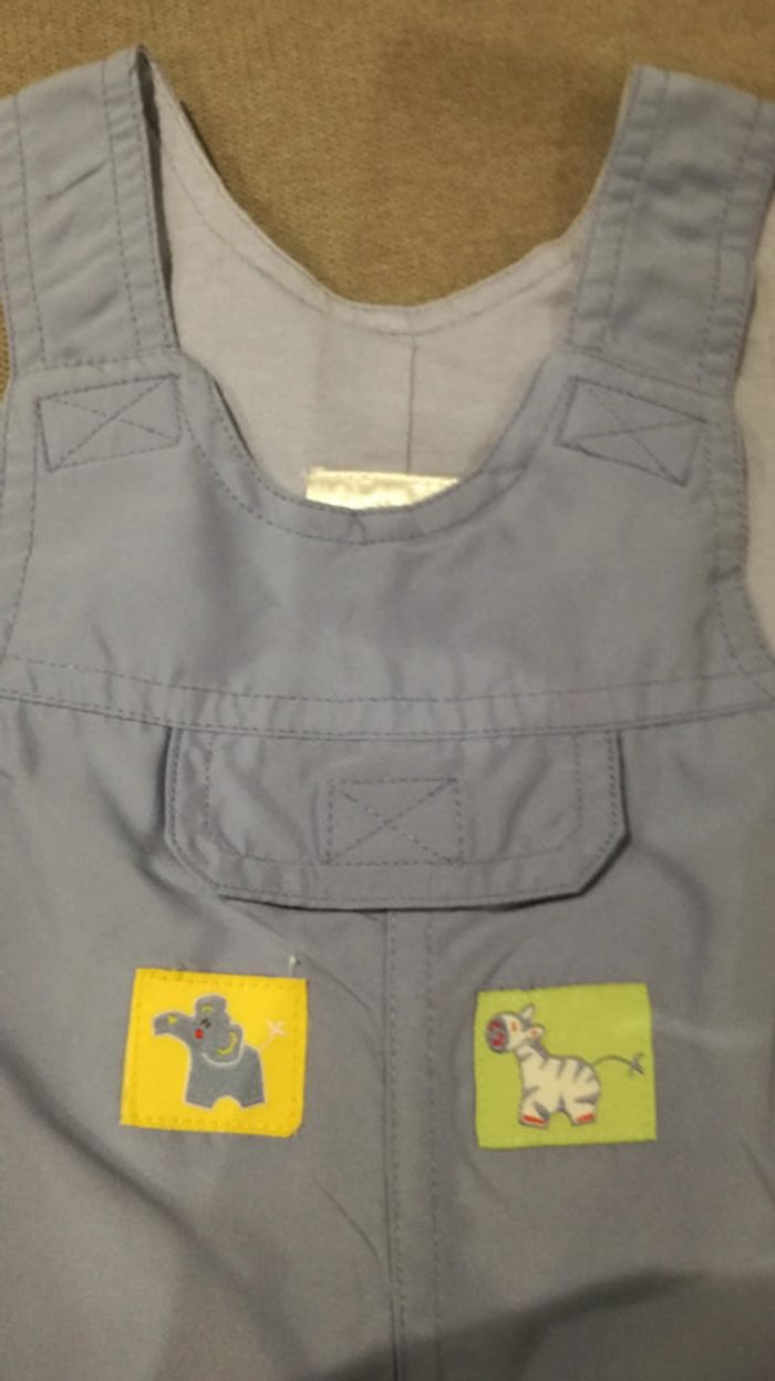 Salopette short «safari» 3 mois - photo numéro 2