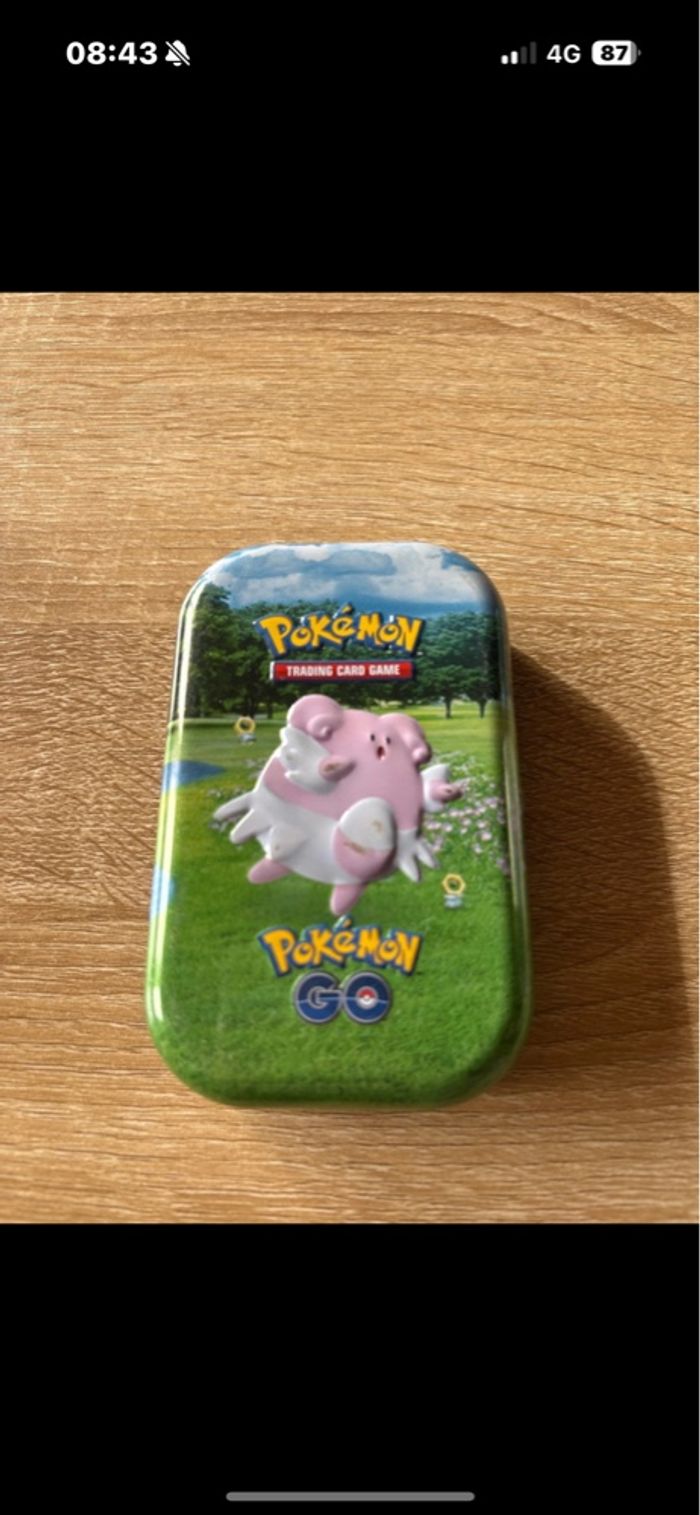 Lot de 6 mini tins Pokémon vide - photo numéro 6