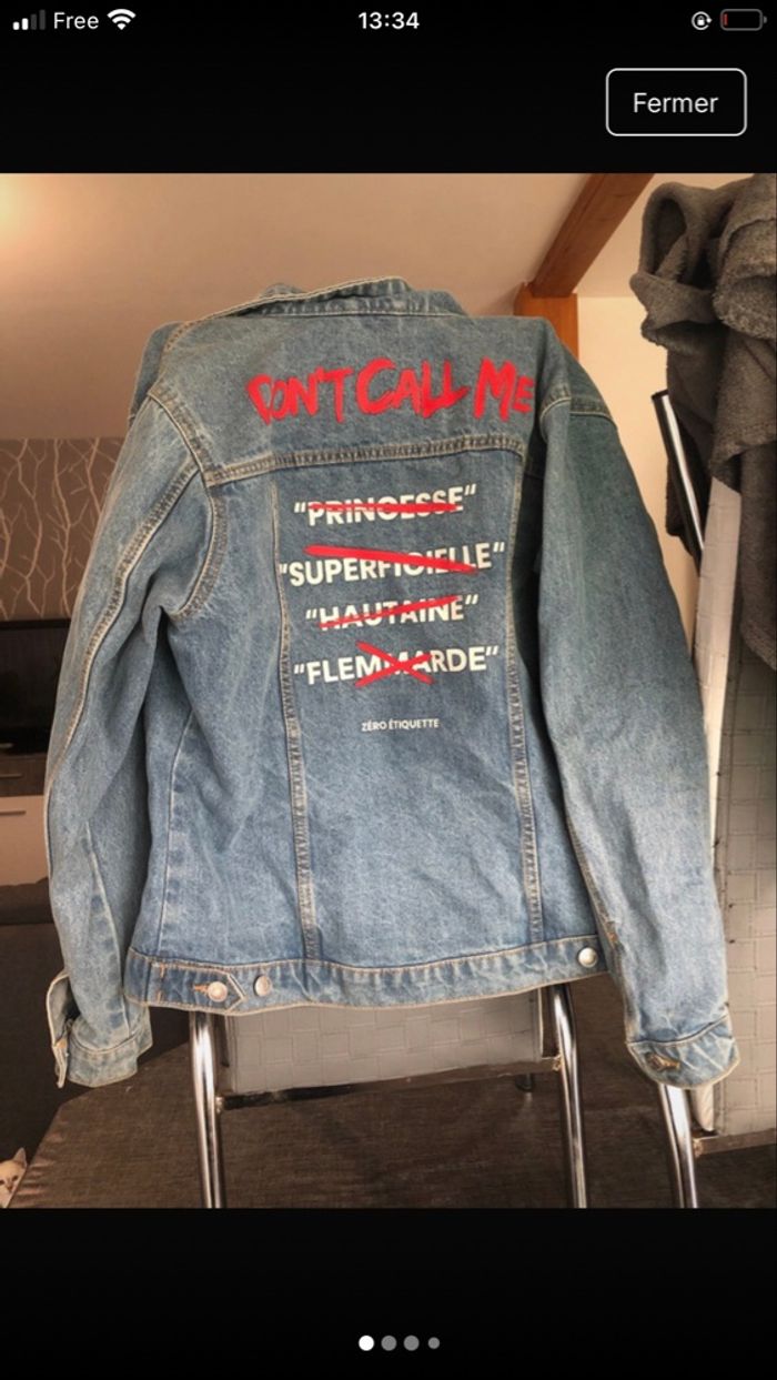 Veste en jeans - photo numéro 2